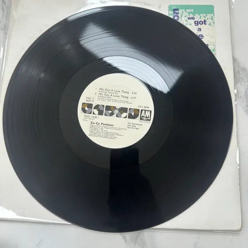 [BUNJANG] Ce Ce Peniston We Got A Love Thang 2LP / [LP] 씨씨 페니스턴 - WE GOT A LOVE THANG 2LP