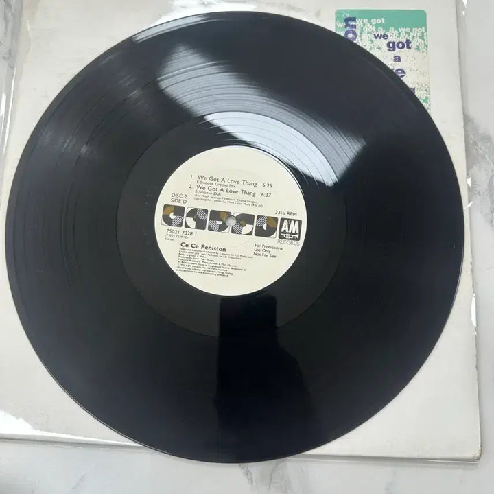 [BUNJANG] Ce Ce Peniston We Got A Love Thang 2LP / [LP] 씨씨 페니스턴 - WE GOT A LOVE THANG 2LP