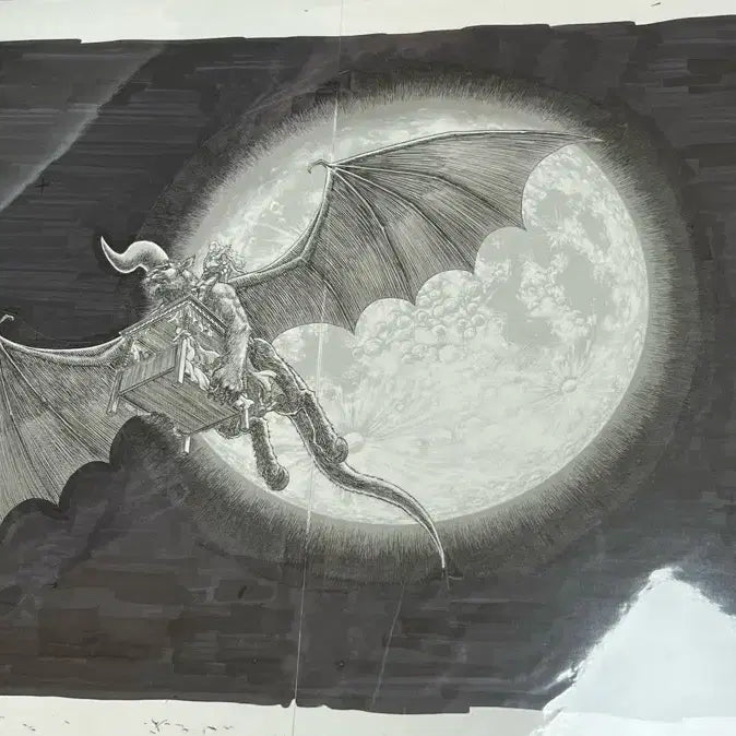 [BUNJANG] Berserk Exhibition Griffith and Zodd Replica Manuscript / 베르 ...