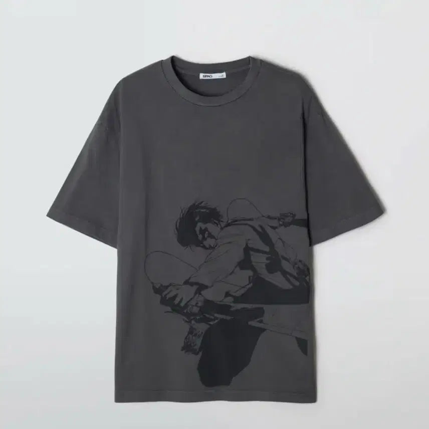 [BUNJANG] Spao Attack on Titan Levi S T-Shirt / 스파오 진격거 리바이 s 판매