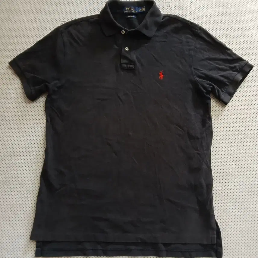 [BUNJANG] Polo Ralph Lauren Black Polo Shirt / 폴로 랄프로렌 블랙 카라티