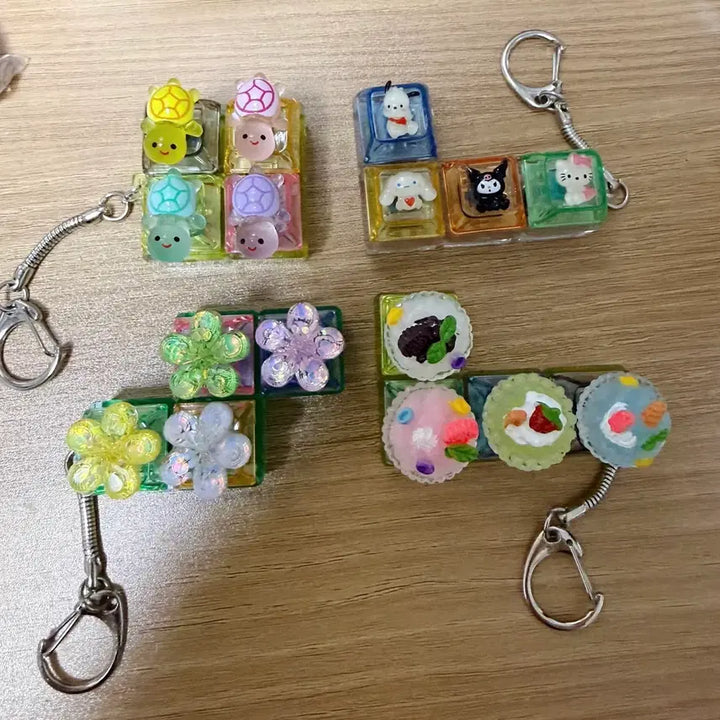 [BUNJANG] Keycap Keyring / led 키캡 키링