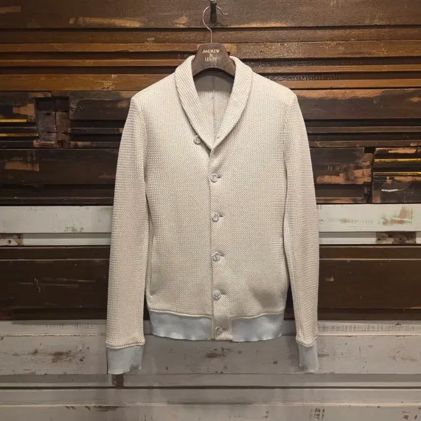 [BUNJANG] Emporio Armani Shawl Collar Cardigan / 엠포리오 아르마니 숄칼라 가디건