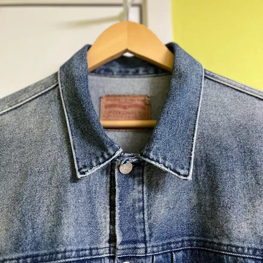 [BUNJANG] Goodness Grunge Denim Jacket (XL) / 굿니스 그런지 데님 자켓(XL)