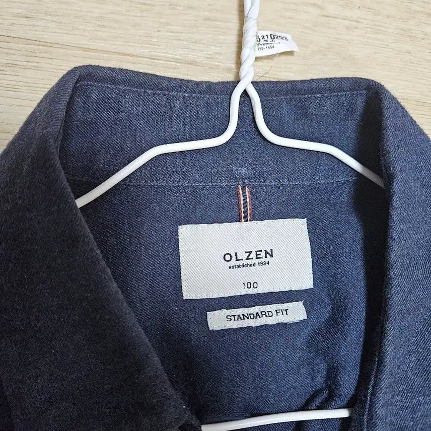 [BUNJANG] OLZEN Cashmere Brushed Flannel Shirt / 올젠 캐시미어 브러쉬 가공 플란넬 셔츠 100
