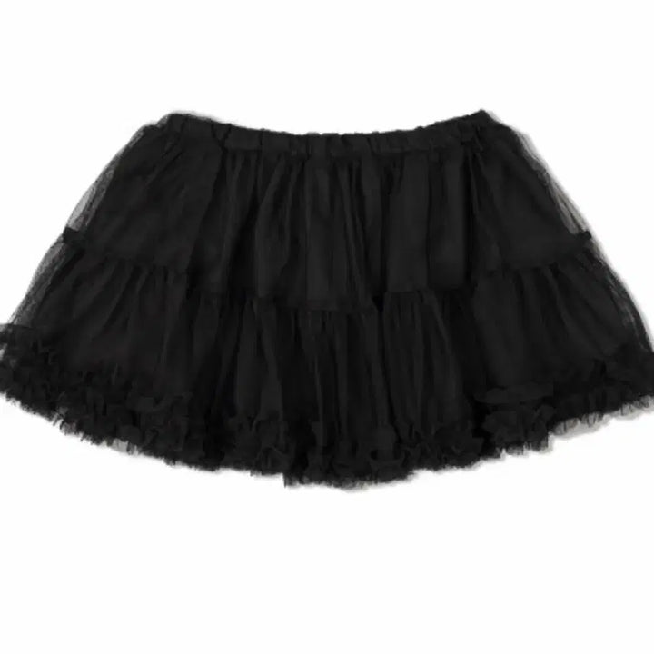 [BUNJANG] Ugly Shadow Mesh Frill Cankan Pants Skirt - Black / 새상품)) 어글리쉐도우 매쉬 프릴 캉캉 팬츠 스커트 블랙