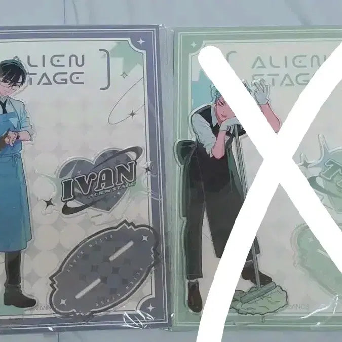 [BUNJANG] ATEEZ Cafe Ivan Acrylic Stand / 에이스테 카페 아크릴 스탠드 이반 판매합니다!!