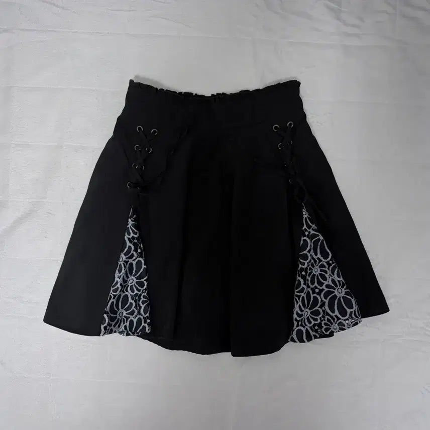 [BUNJANG] Axis Palms Punk Lolita Skirt / 엑시즈팜스커트(펑크갸루고딕락시크고스로리오리엔탈피조물그런지페어리y2k)