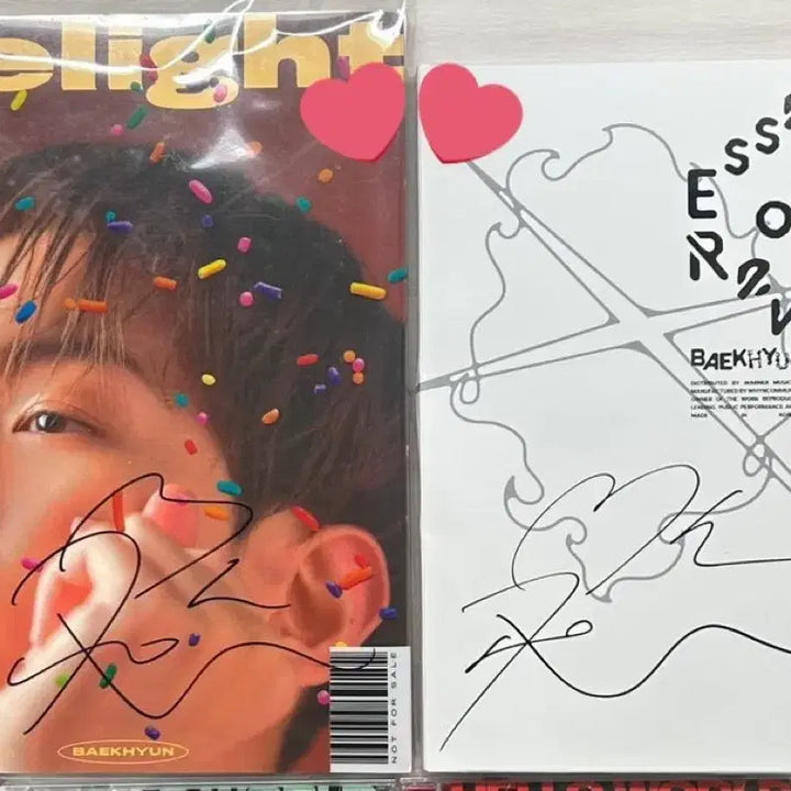 [BUNJANG] EXO Baekhyun Signed Album Bundle Set / 엑소 백현 싸인 앨범 일괄 양도