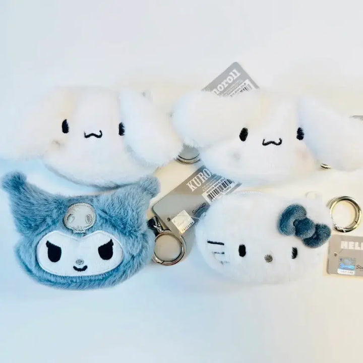 [BUNJANG] Sanrio Cinnamoroll Mini Monotone Pouch Keychain / (새상품) 산리오 모노톤 미니 파우치 키링 에어팟 동전파우치(시나모롤)