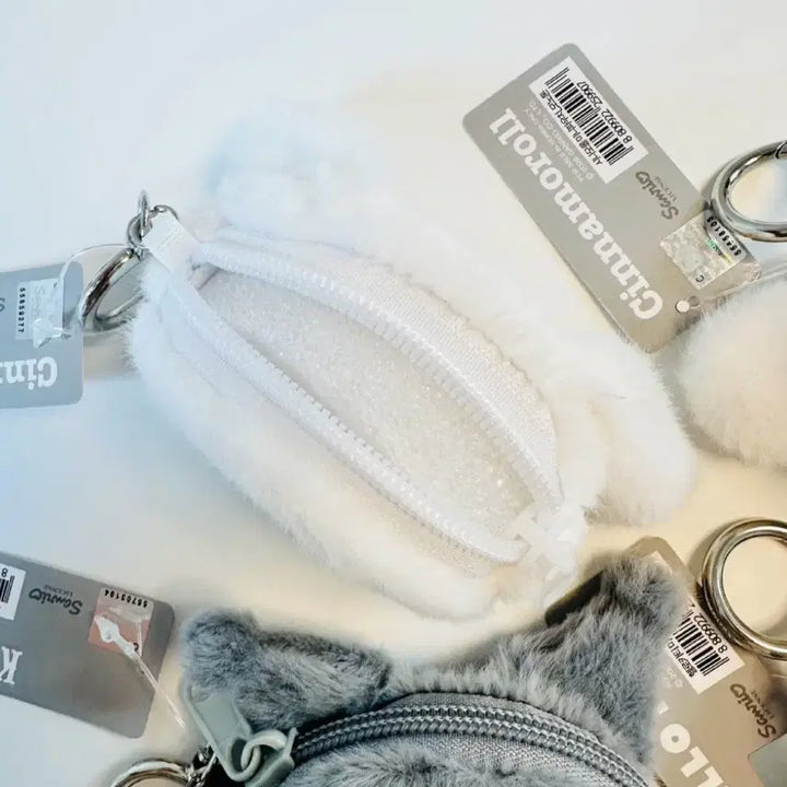 [BUNJANG] Sanrio Cinnamoroll Mini Monotone Pouch Keychain / (새상품) 산리오 모노톤 미니 파우치 키링 에어팟 동전파우치(시나모롤)