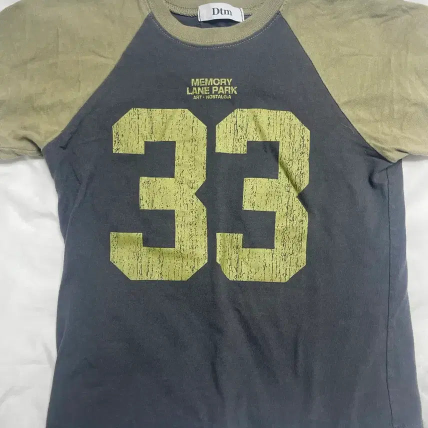 [SOLD OUT] Dtm 83 프린팅 빈티지 반팔 티셔츠