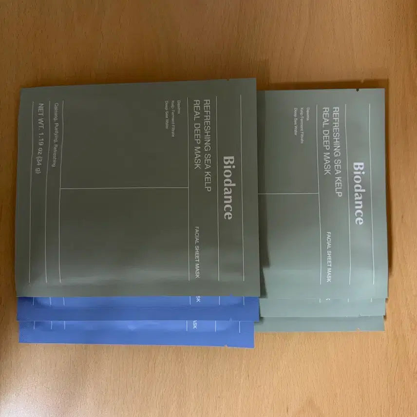 [BUNJANG] Biodance Real Deep Mask Pack Bundle / 비오던스 리얼 딥 마스크팩 세라놀 씨켈프 연예인 배우 올리브영 무신사