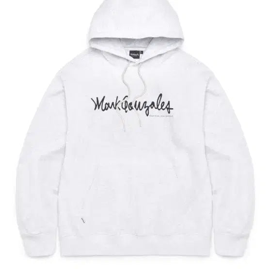 [BUNJANG] Mark Gonzales Grey Hoodie / 마크 곤잘레스 그레이 후드티
