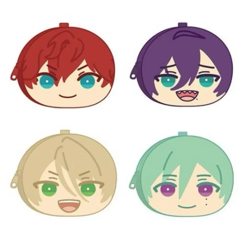 [BUNJANG] Ensemble Stars Amagi Hiiro Face Coin Purse / 앙스타 아마기 히이로 페이스 동전지갑 미니 파우치 미사용품 양도