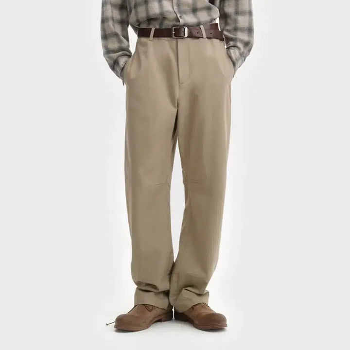 [BUNJANG] Vellie Museum Chino Pants Beige / 벨리에 뮤지엄 치노 팬츠 베이지