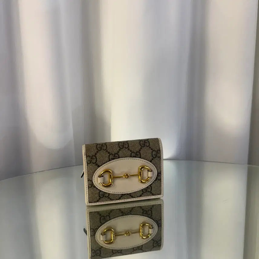 [BUNJANG] Gucci Horsebit 1955 Bifold Wallet Ebony / 구찌 홀스빗 1955 반지갑 에보니