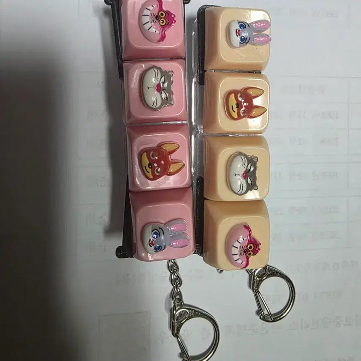 [BUNJANG] LED Keyboard Keycap Keyring / LED 키보드 키링
