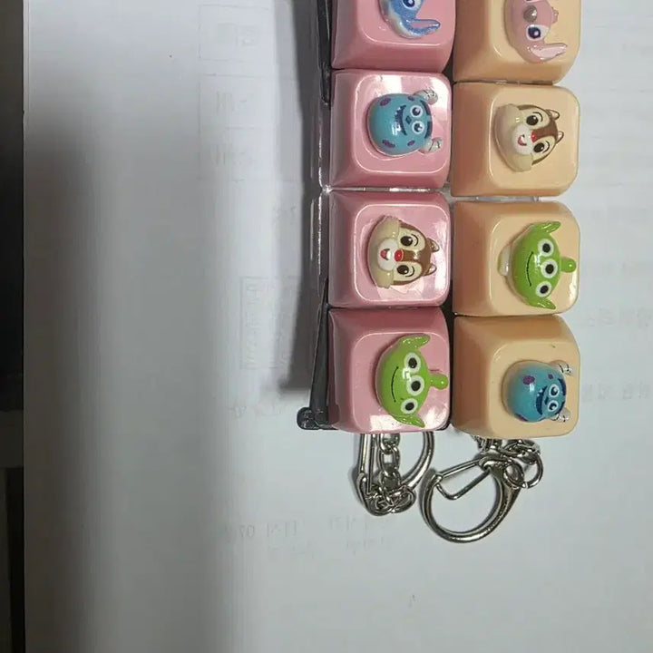 [BUNJANG] LED Keyboard Keycap Keyring / LED 키보드 키링
