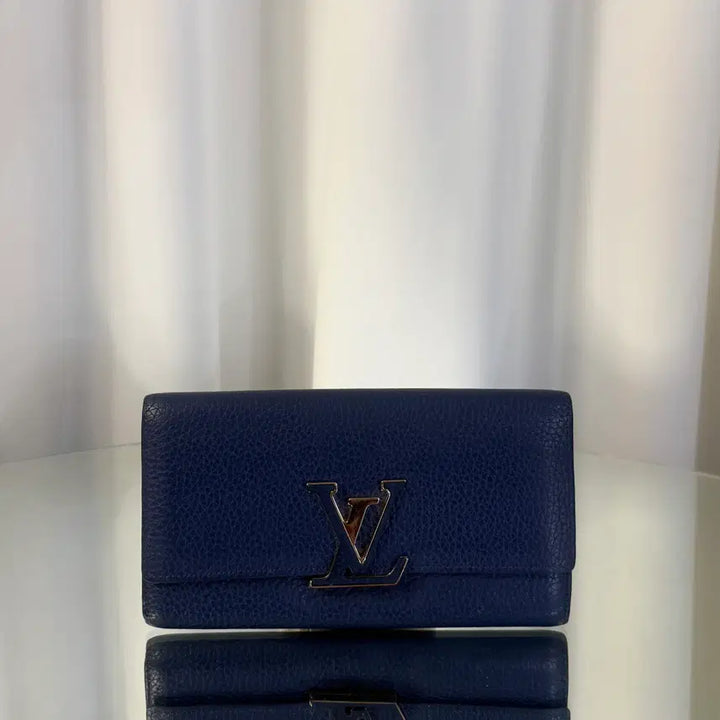 [BUNJANG] Louis Vuitton Taurillon Capucines Long Wallet / 루이비통 토뤼옹 카퓌신 장지갑
