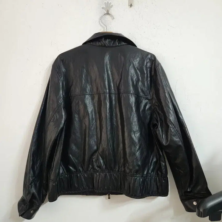 [BUNJANG] GIVERNY Black Leather Jacket / GIVERNY 지베르니 블랙 레더 자켓77