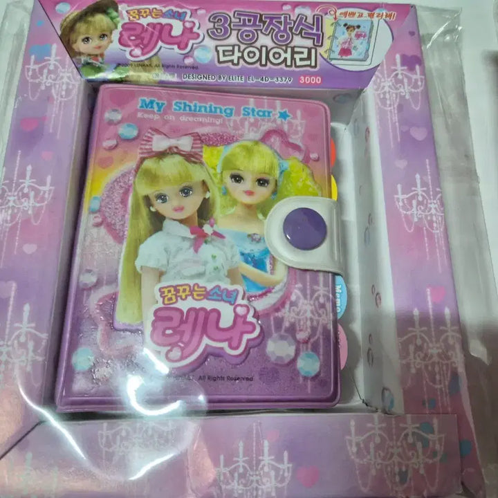 [BUNJANG] Rena 3-Ring Binder Diary / 고전 레나 3공 다이어리