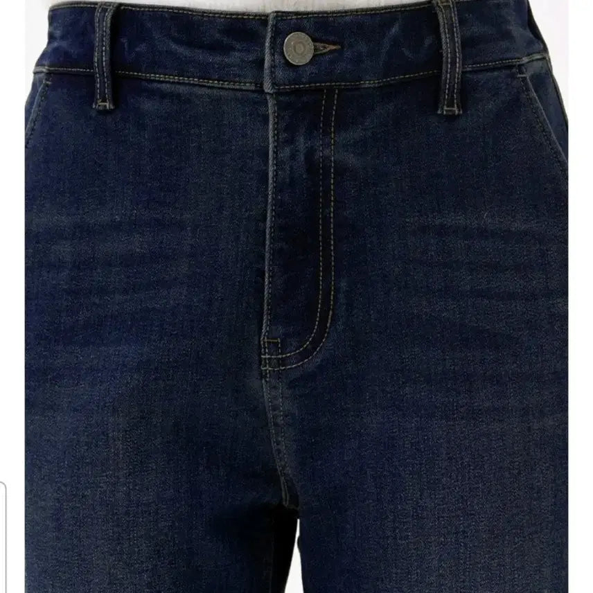 [BUNJANG] Chase Culture Fleece Lined Denim Pants / 체이스컬트 기모뒷밴딩사선포켓데님