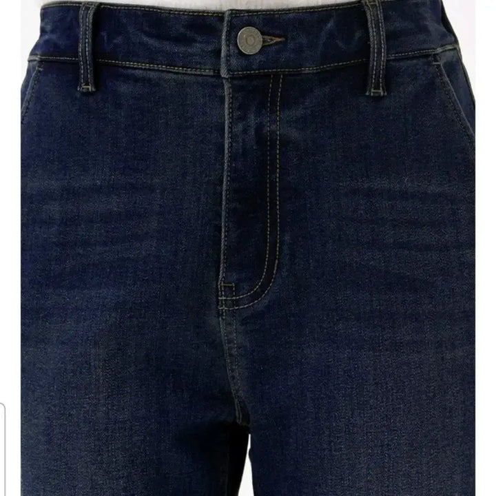 [BUNJANG] Chase Culture Fleece Lined Denim Pants / 체이스컬트 기모뒷밴딩사선포켓데님