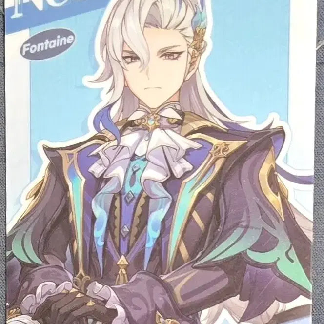 [BUNJANG] Genshin Impact Neuvillette Birthday Photocard / 원신 느비예트 생일 포카 ㅅㅈ님 생포
