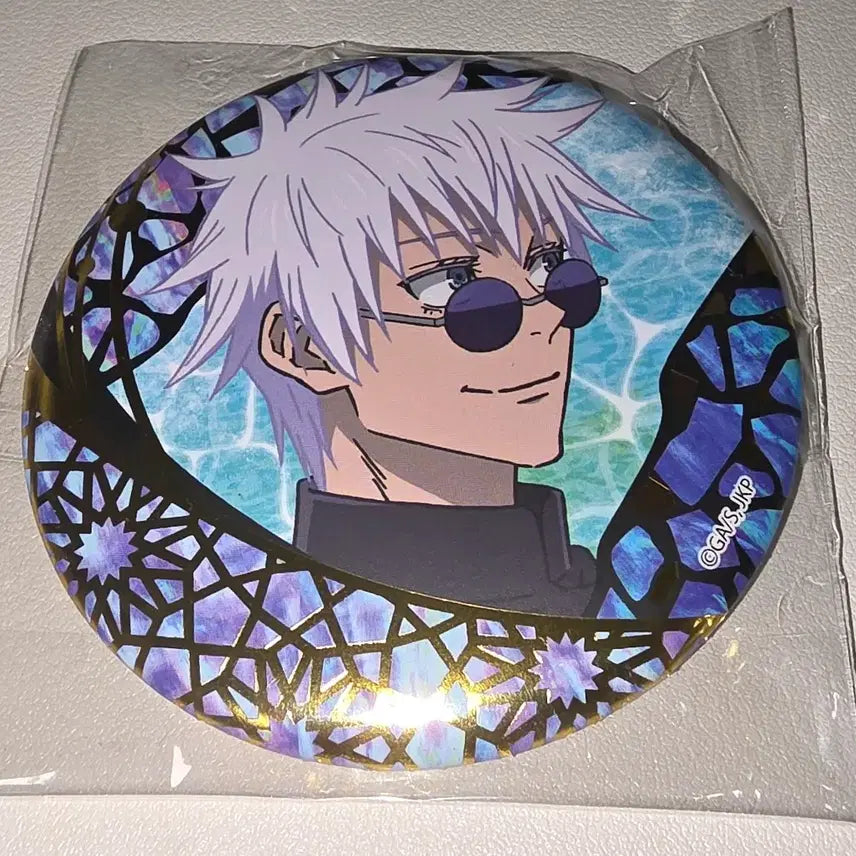 [BUNJANG] Jujutsu Kaisen Gojo Satoru Can Badge / 고죠 사토루 캔뱃지
