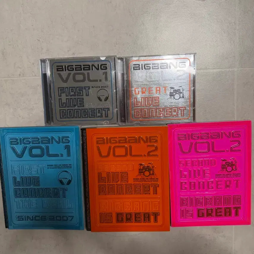 [BUNJANG] Bigbang Live Concert CD + Photobook + DVD / 빅뱅 라이브 콘서트 cd+포토북+DVD