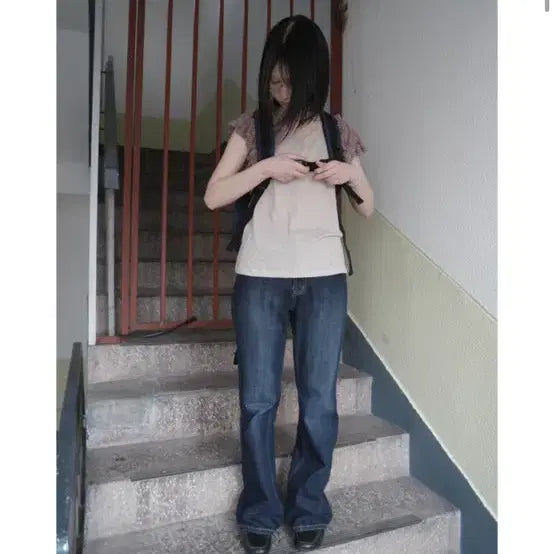 [BUNJANG] Aftermonday Denim Pants / 에프터먼데이 데님