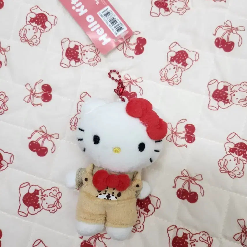 [BUNJANG] Sanrio Hello Kitty Doll Keyring / 산리오 정품 헬로키티 인형 키링 새상품