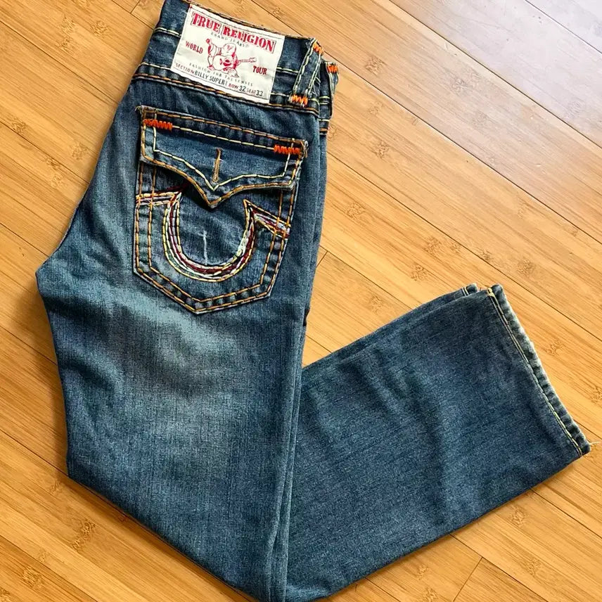 [BUNJANG] True Religion BILLY SUPERT Denim Pants / 트루 릴리전 BILLY SUPERT 데님팬츠 ROW 32 SEAT 33