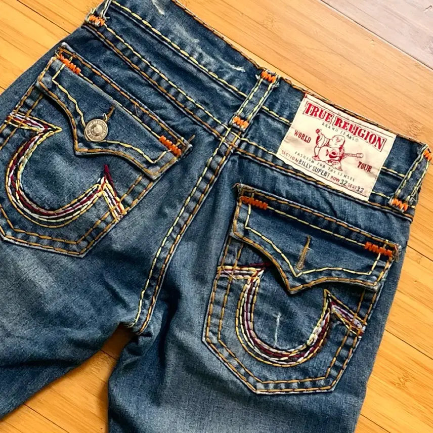 [BUNJANG] True Religion BILLY SUPERT Denim Pants / 트루 릴리전 BILLY SUPERT 데님팬츠 ROW 32 SEAT 33