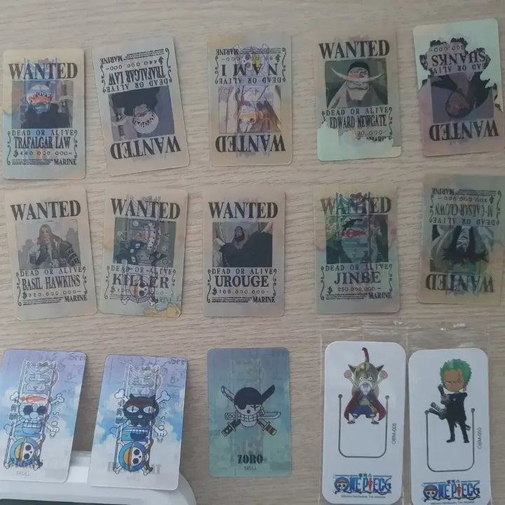 [BUNJANG] One-Piece Hologram Lenticular Bundle Set / 원피스 홀로그램 렌티큘러 일괄 팝니다