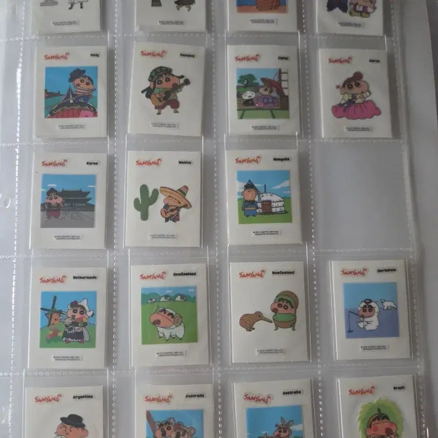 [SOLD OUT] 삼양 짱구 1~3탄 띠부씰 일괄 판매