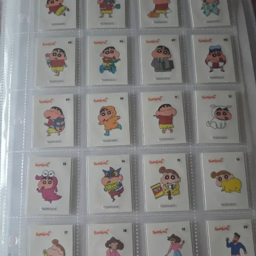 [SOLD OUT] 삼양 짱구 1~3탄 띠부씰 일괄 판매