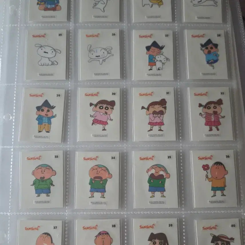 [SOLD OUT] 삼양 짱구 1~3탄 띠부씰 일괄 판매