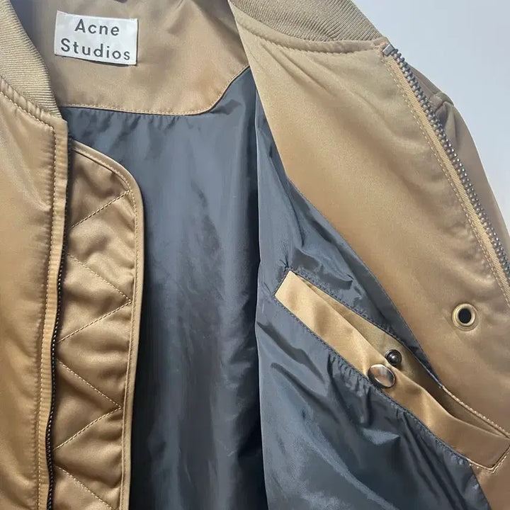 [BUNJANG] Acne Studios Brown Bomber Jacket / 아크네 스튜디오 브라운 봄버 자켓