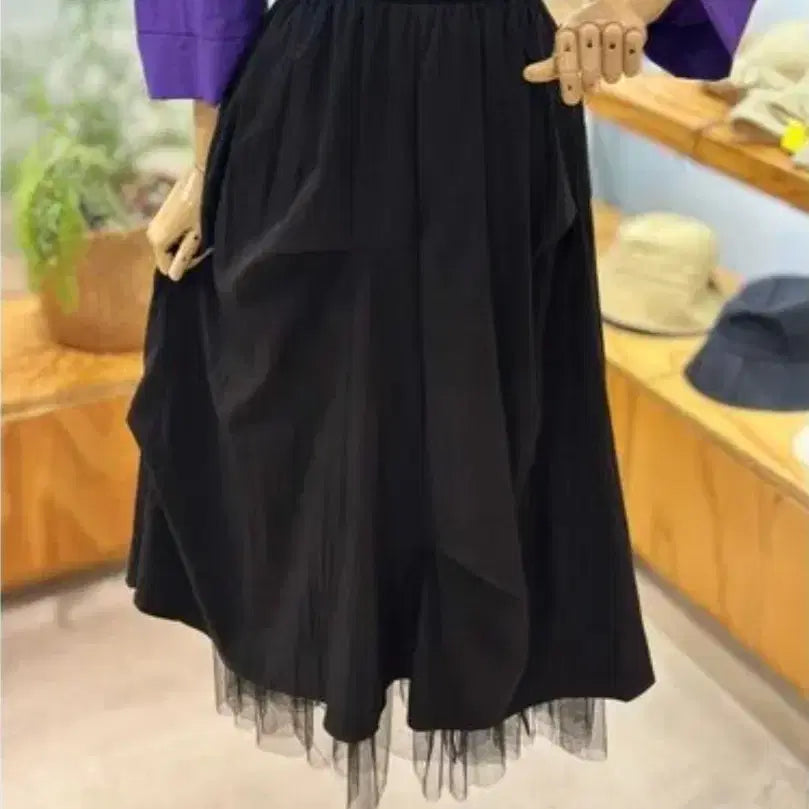 [BUNJANG] Recob Shya Layered Skirt / 레코브 샤 레이어드 스커트 택달린 새상품