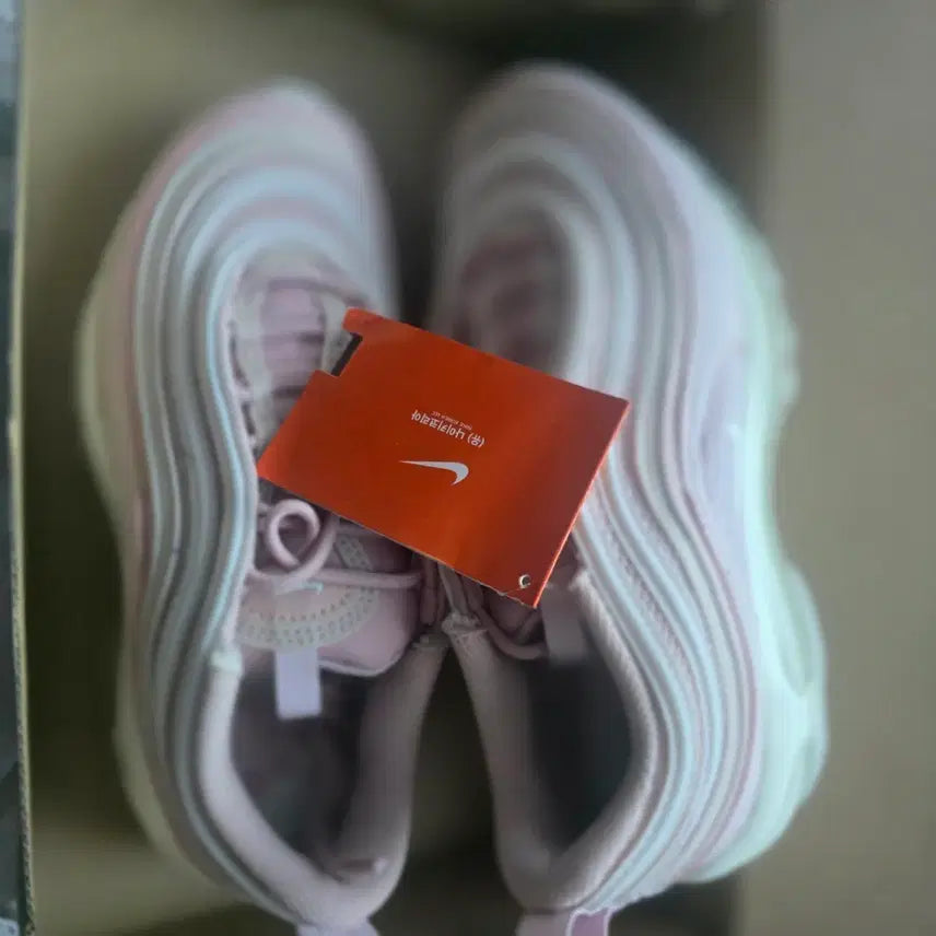 [BUNJANG] Nike Air Max 97 Pink and Black Sneakers / 나이키 에어맥스 97 핑크 , 블랙 운동화 230 새제품 각1개