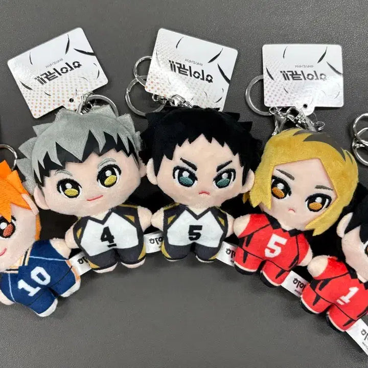 [BUNJANG] Haikyu Bokuto Kotaro Plush Keyring 10cm / (미사용) 하이큐 보쿠토 코타로 누이 인형 키링 10cm