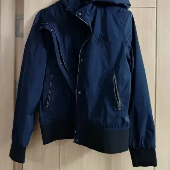 [SOLD OUT] JDX 네이비 후드 바람막이 점퍼