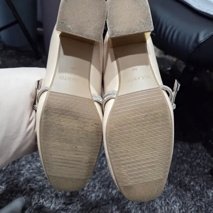 [BUNJANG] Elcanto Cubic Strap Heels / 엘칸토큐빅스트랩구두