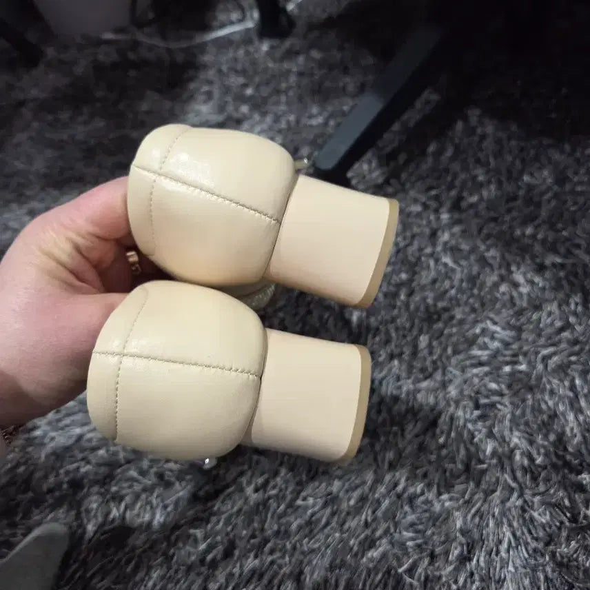 [BUNJANG] Elcanto Cubic Strap Heels / 엘칸토큐빅스트랩구두