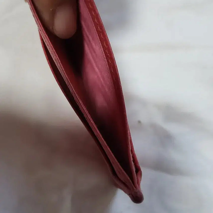 [BUNJANG] Prada Saffiano Card Holder Red / 프라다 사피아노 카드지갑 레드