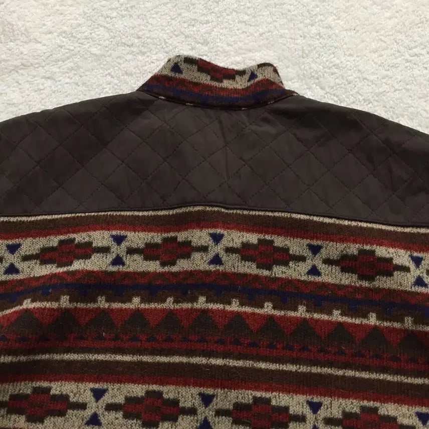[BUNJANG] Westwood Knit Zip-Up Top / Westwood 웨스트우드 니트 집업 상의