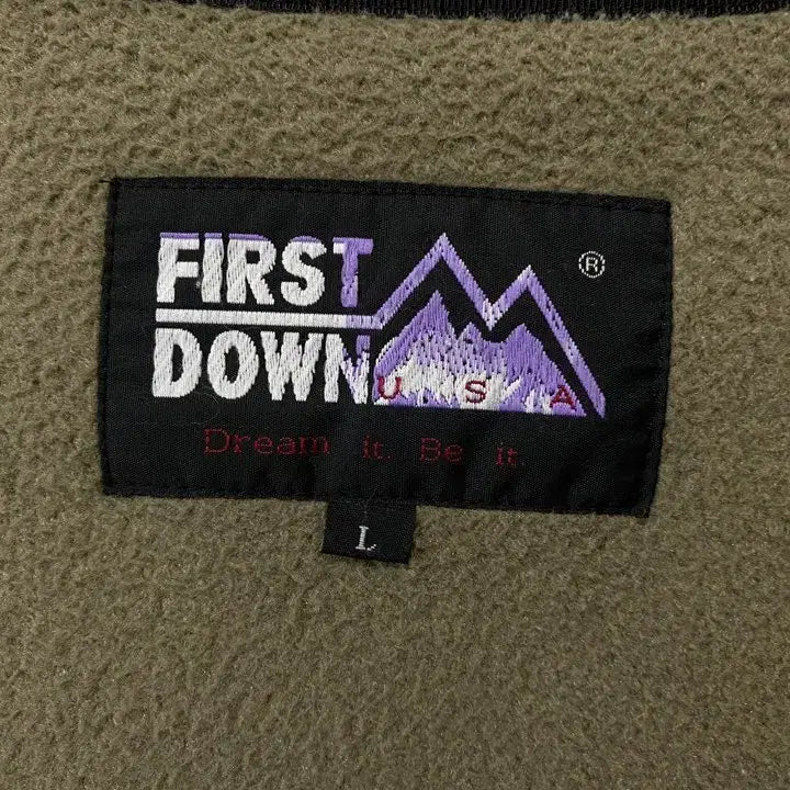 [BUNJANG] FIRST DOWN Fleece Jacket / 빈티지 FIRST DOWN 플리스 자켓