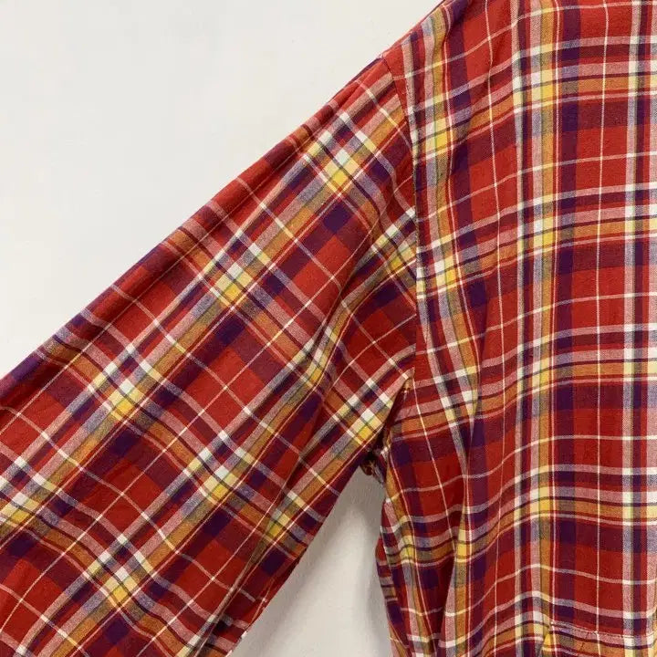 [BUNJANG] SANFLIO Vintage Checkered Hoodie Jacket / 빈티지 SANFLIO 체크 후드자켓